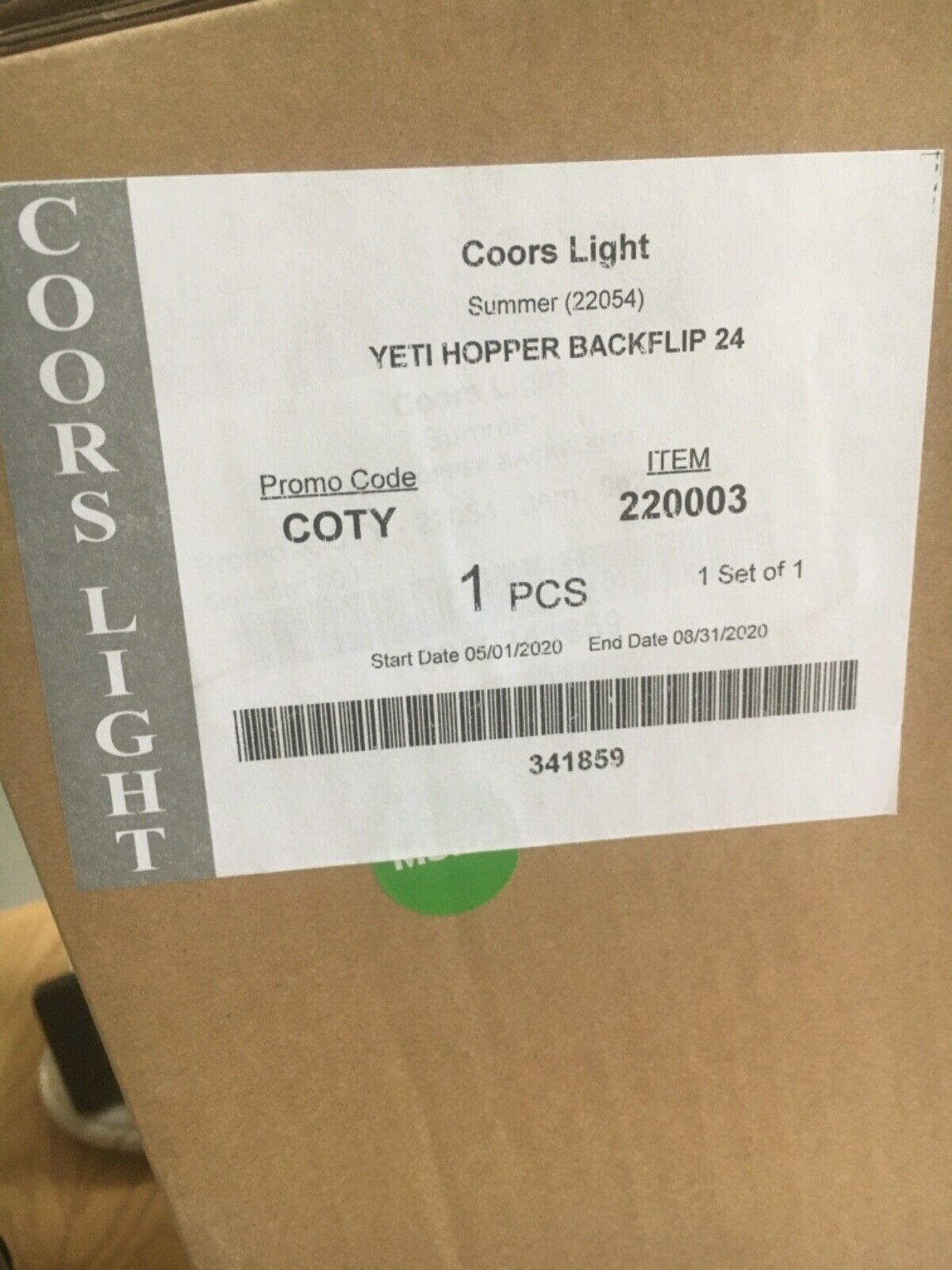 Coors Yeti Cooler #1, heartofnwa21